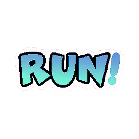 RUN! logo